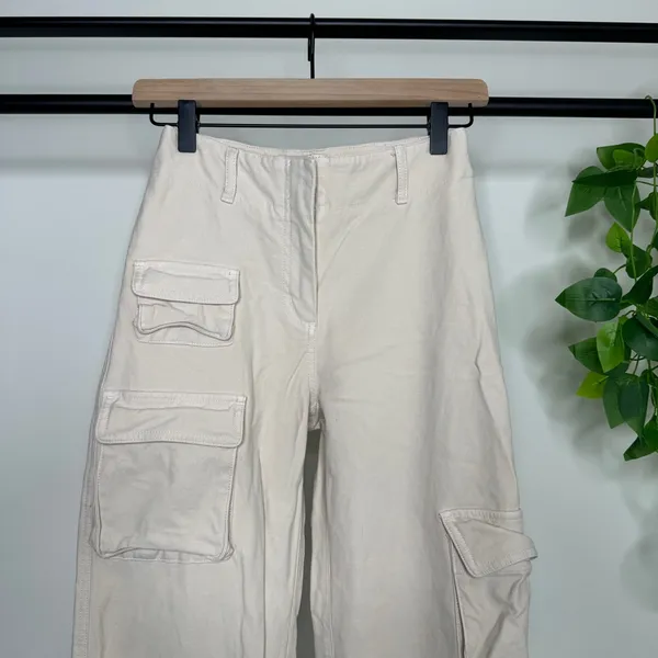 Aritzia Wilfred Free Birch Picture Cargo Pant Utility size 0 94891 - Image 5