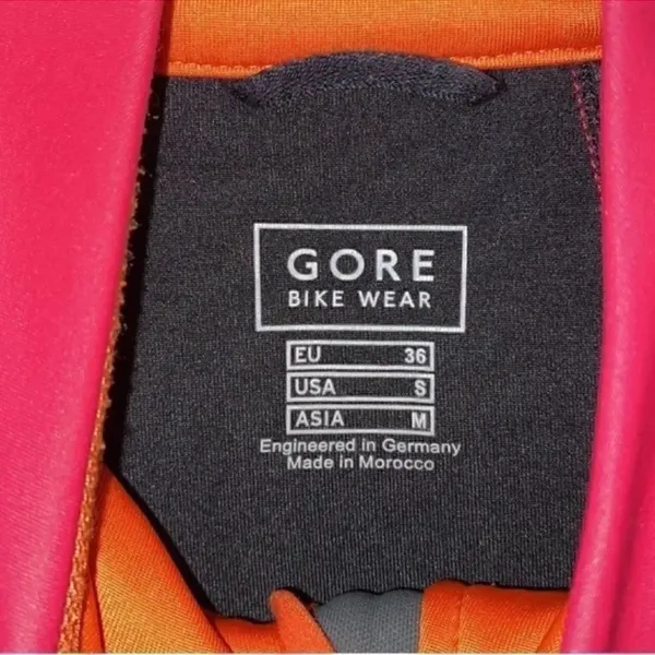 Gore Pink & Orange Women's Bike Wear(Size Small) - Image 4