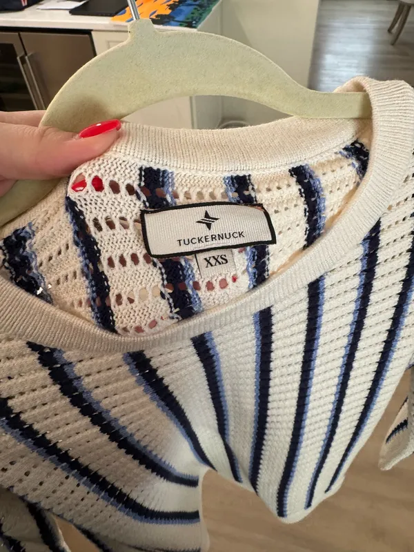 Tuckernuck crochet sweater - Image 3
