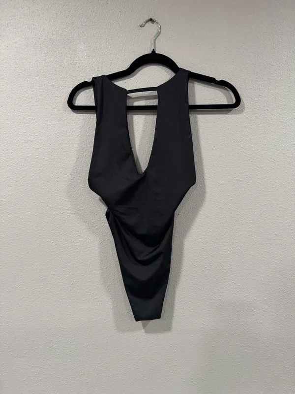 NWT I Saw It First Black Bodysuit - Image 2