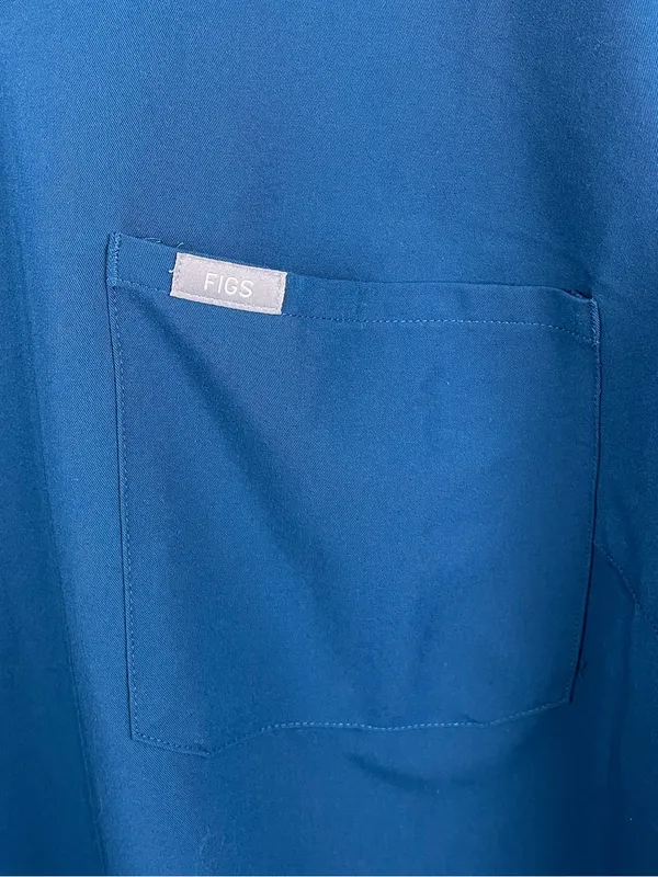 Figs Catarina Scrub Top High Waisted Zamora Jogger Pants Set Size 4XL Deep Reef - Image 8