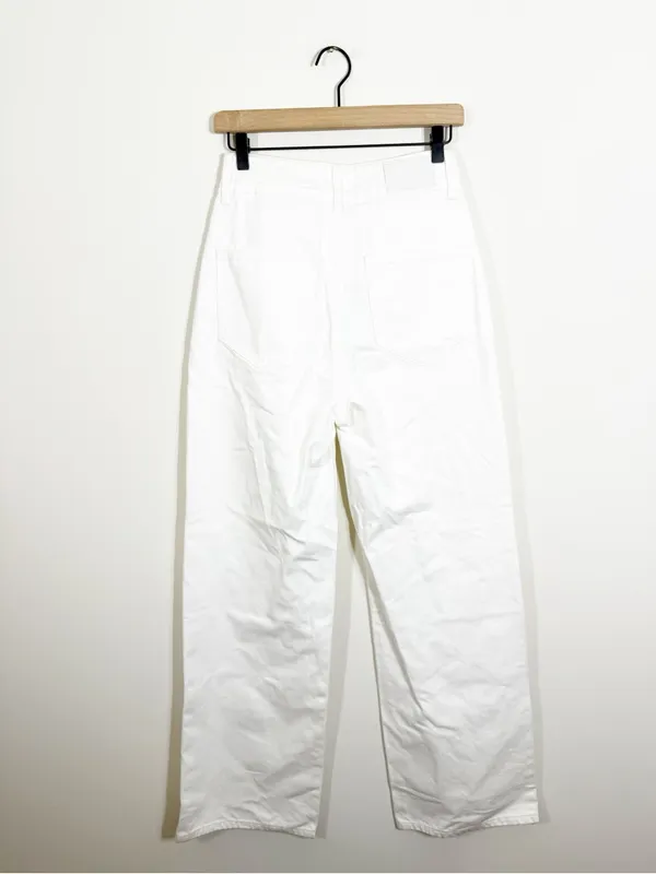 NWT Meshki Roxy High Waisted Jean White Size 8 - Image 3