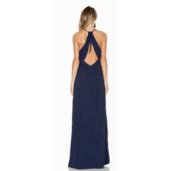 NWT! Calypso St. Barth HOSS INTROPIA Midnight Navy Blue Embellished Dress 36 / 4 - Image 7