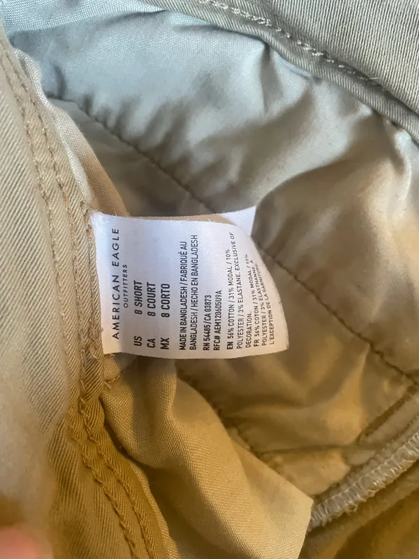 American Eagle Flare Khaki Pants - Image 3