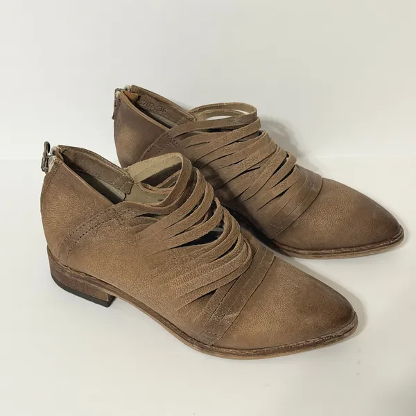 Free People Lost Valley Ankle Boot Size 36 Distressed Fall Western Booties‎ - Image 8