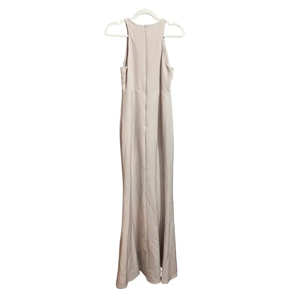 Show‎ Me Your Mumu Chicago High Neck Maxi Dress Pale Pink Sz M - Image 2