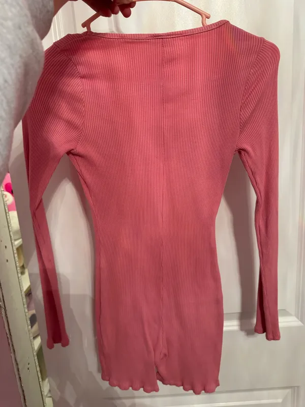 Baddieville Long Sleeve Romper - Image 2