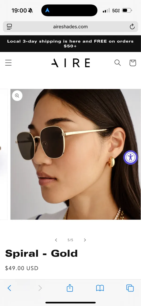 Aire Sunglasses Revolve - Image 3