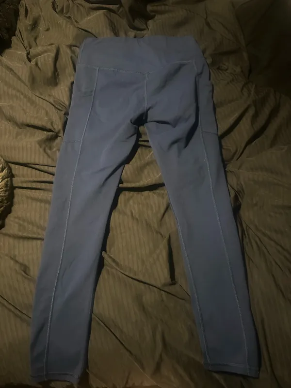 Amazon Blue Leggings High-Waisted - Image 3