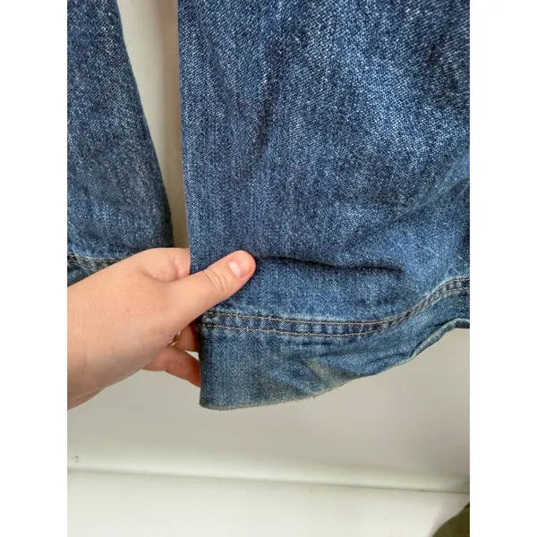 Universal Threads High Rise Wide Leg Jeans Womens 10‎ Long Medium Wash Utility - Image 9