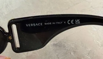 Versace Black Sunglasses - Image 4