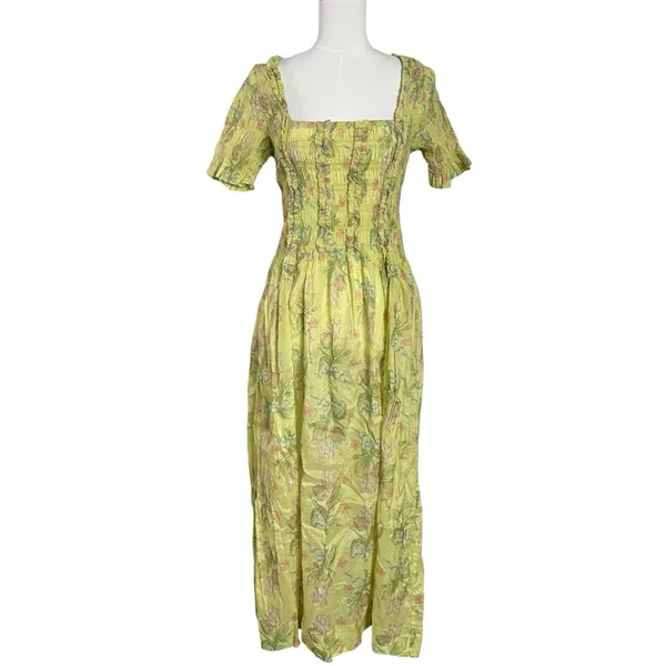 Free People Damson Madder Dainty Ethereal Cottage Raphaela Midi Dress 16 XL - Image 8