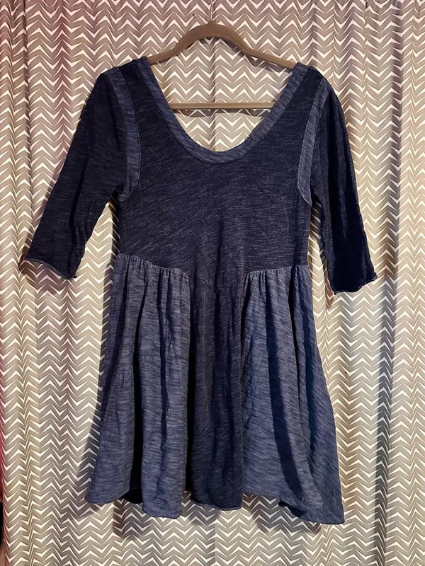 Free People Beach | "Good Morning Sunshine" Blue dress, M - Image 3