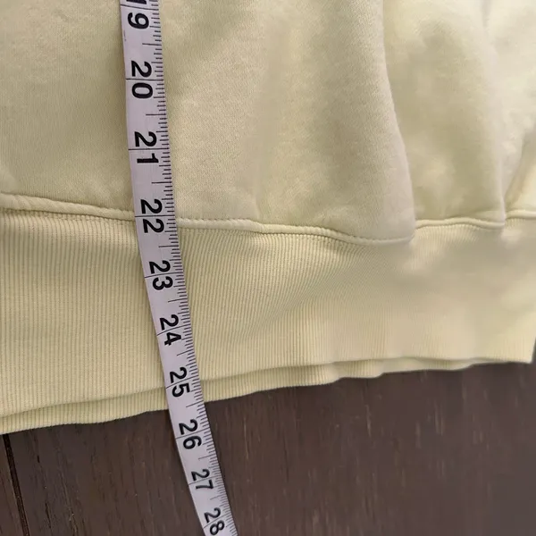 Free People Movement Sweatshirt Hoodie Sz L 1/4 Zip Green Athleisure - Image 8