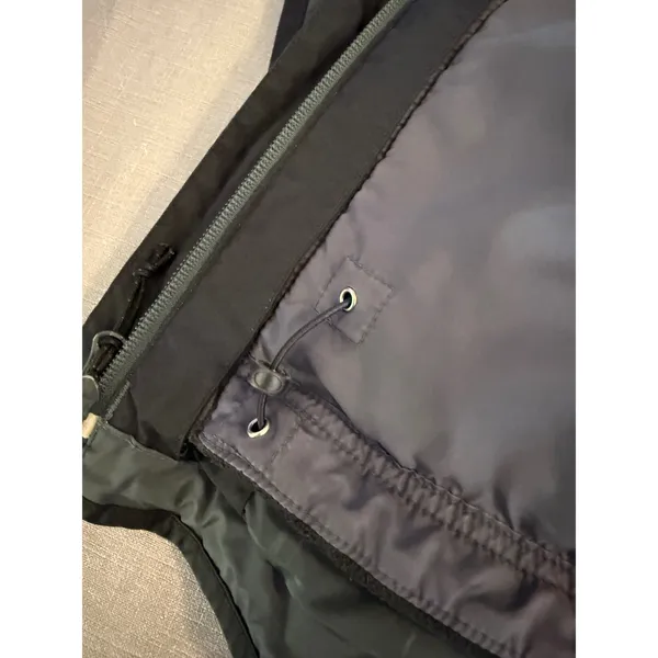 Columbia Interchange Hooded Jacket Womens Medium Black Grey‎ Neon Yellow Shell - Image 7