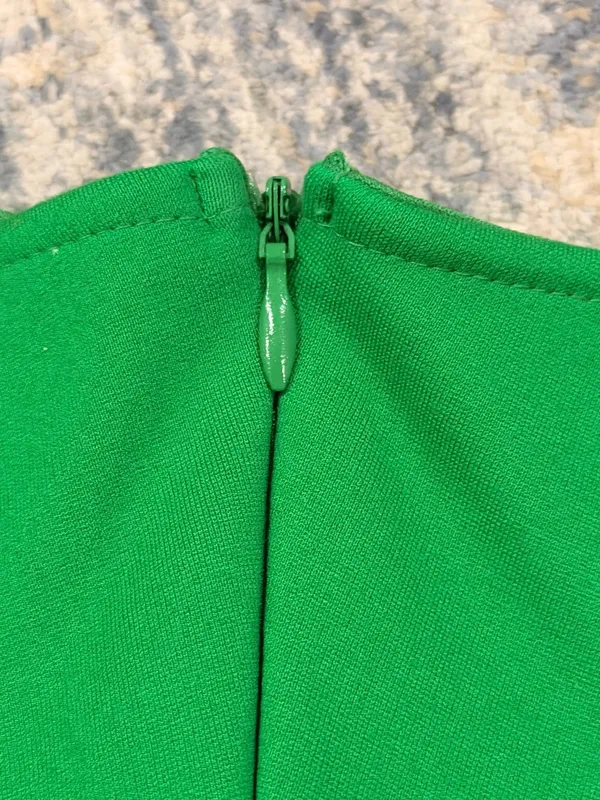 superdown One-Shoulder Emerald Green Bodycon Dress final price - Image 5