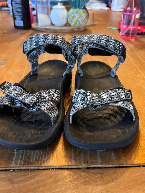 Magellan womens River 11 sport sandals black/white 10 - Image 6