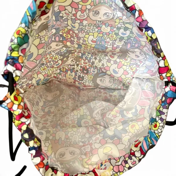 Takashi Murakami x NewJeans Supernatural Drawstring Bag Limited Edition Backback - Image 5