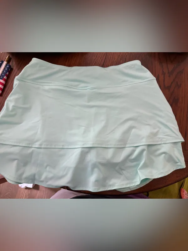 Foot joy Light Mint tiered golf Skort - Women medium - Image 7