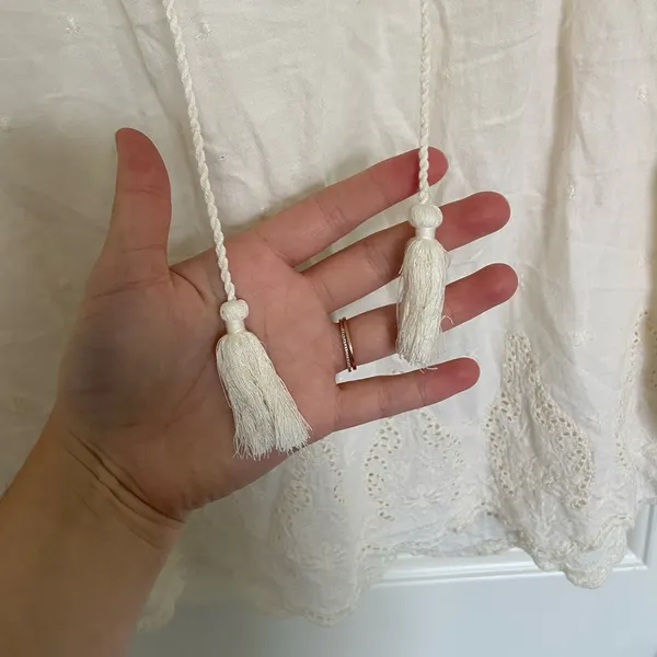 EUC | Old Navy women’s lace trim blouse — small‎ - Image 4