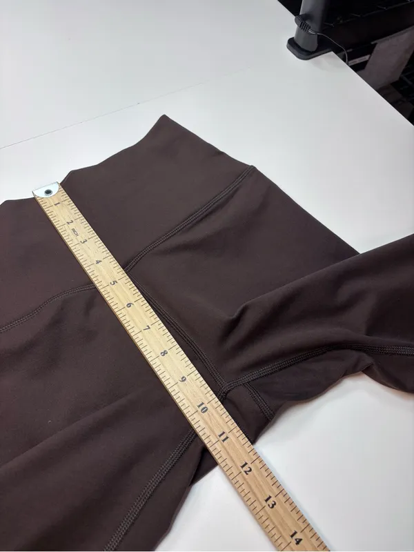 aerie Women’s Dark Brown Offline The Hugger High-Waist Stretch Leggings NWOT M - Image 9