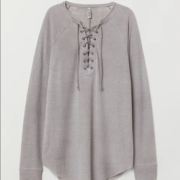 ✨H&M Waffled Jersey Top✨ - Image 6