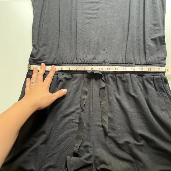 Daily Ritual Cozy Romper with Pockets Size XL - Image 11