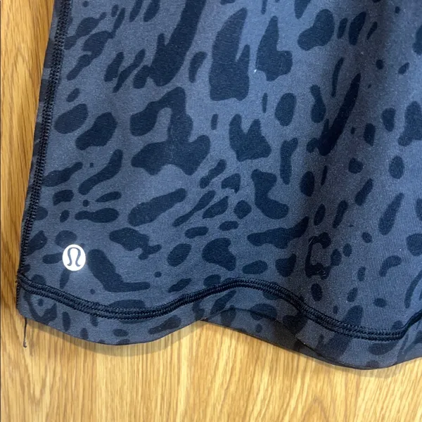 Lululemon Athletica Navy Leopard Cami Top - Image 3