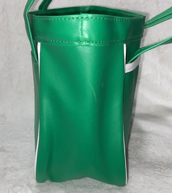 Rehab Green mini Tote Bag with White Accents - Image 4