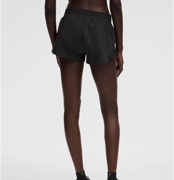 Lululemon Hotty Hot High-Rise Black 2.5" Shorts Lined - Image 2