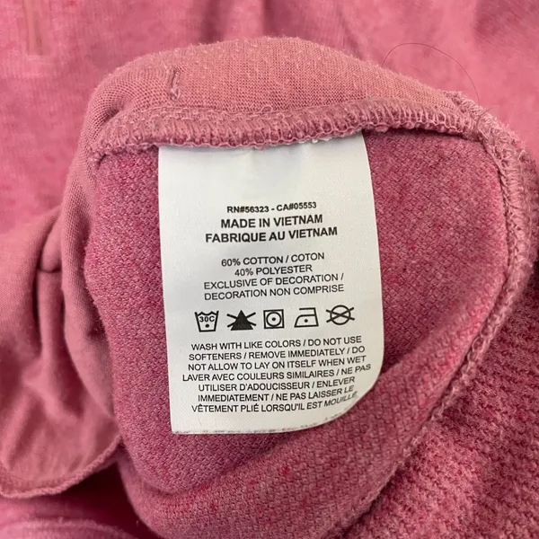 Nike Hypernaturals 1/2-ZIP Women M Dessert Berry Pink Sportswear Pullover - Image 5