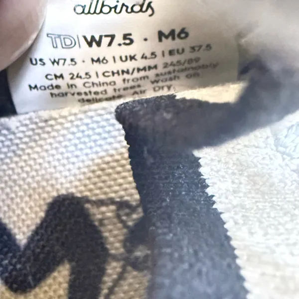 Allbirds Tree Dasher Oiselle x Mia Saine Unisex Size Women 7.5 - Men’s 6 - Image 8