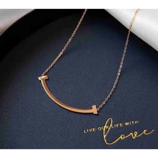 NEW‎ Rose Gold Filled Curved Bar Necklace , 16-18 - Image 8