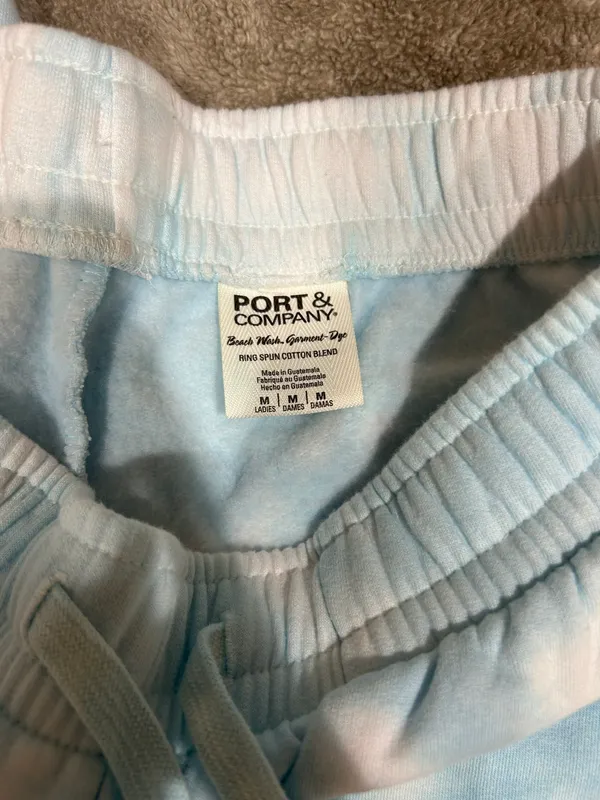 Port and Company Blue And White Matching Set - Image 4