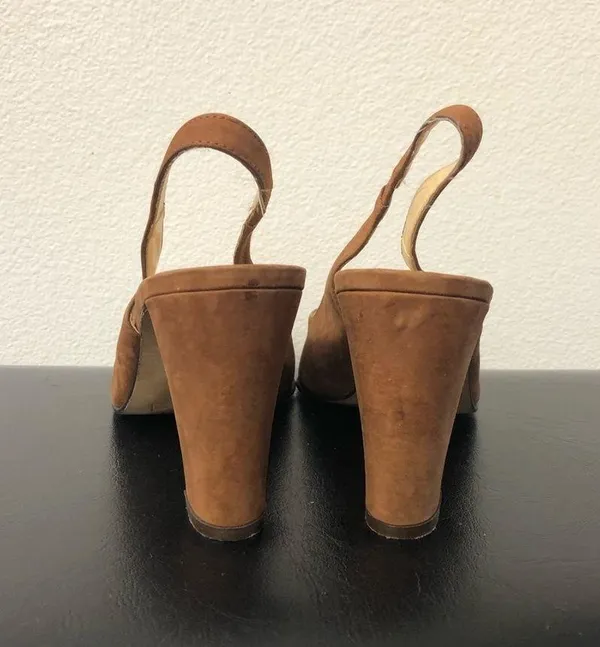 Women’s brown shoes size 8,5 - Image 7