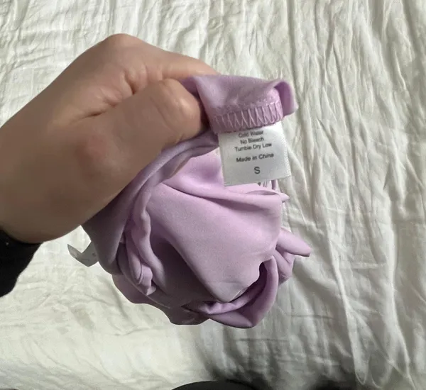 Lucy in the Sky Lavender Bodycon Dress Size Small - Image 4