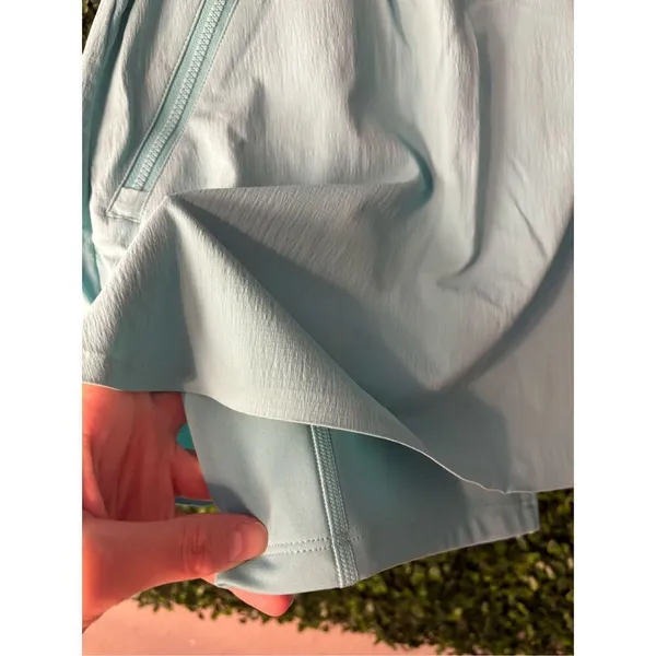 Athleta Aqua Blue Trekkie Skort Sz 2 - Image 2