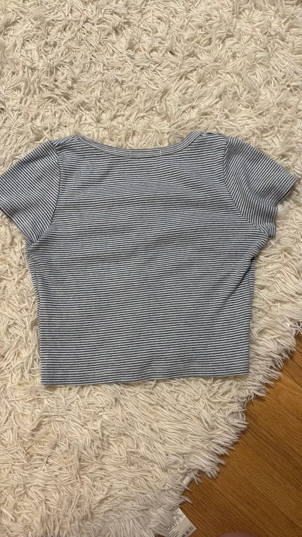 Brandy Melville Crop Top Striped - Image 2