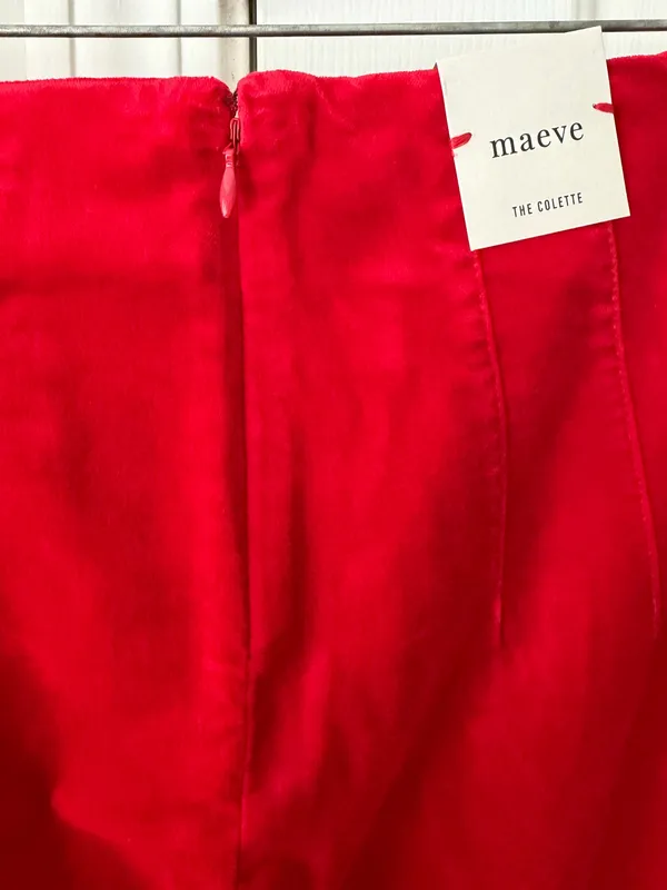 Anthropologie Maeve The Colette Crop Velvet Wide-Leg Pants:, Size 24 Tall - Image 13