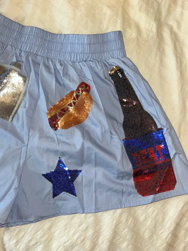 Impeccable Pig Queen of Sparkles Shorts - Image 3