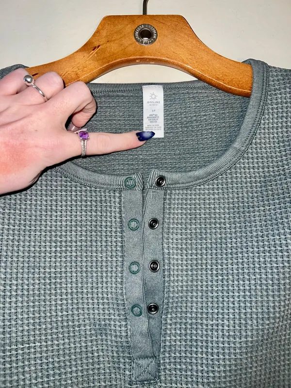 Aerie OFFLINE Long Sleeve Workout Top - Image 3