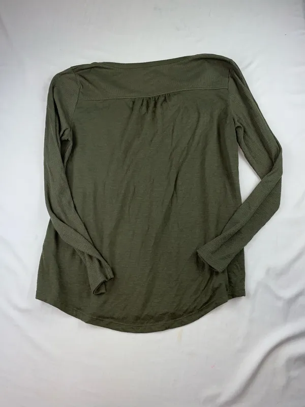 Long sleeve blouse Green Size M - Image 9
