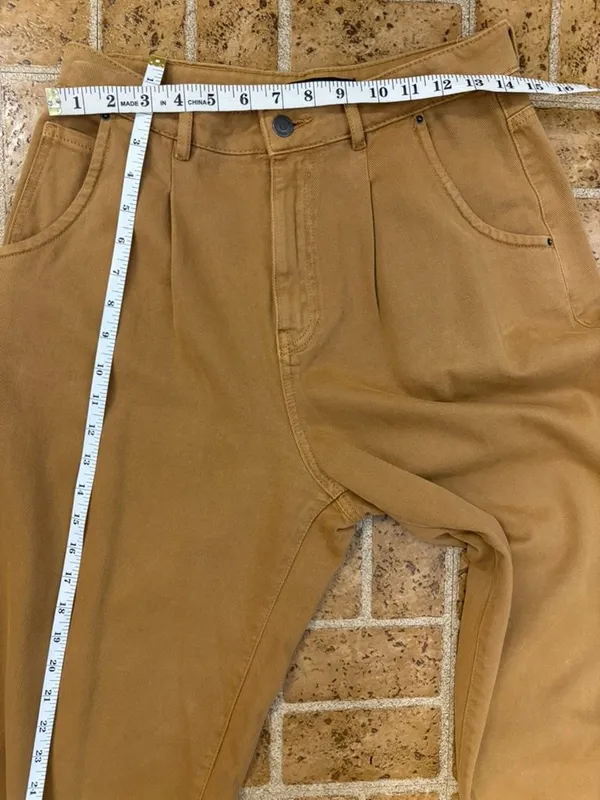 Zara Slouchy Paper Bag Balloon Fit Pants - Image 9