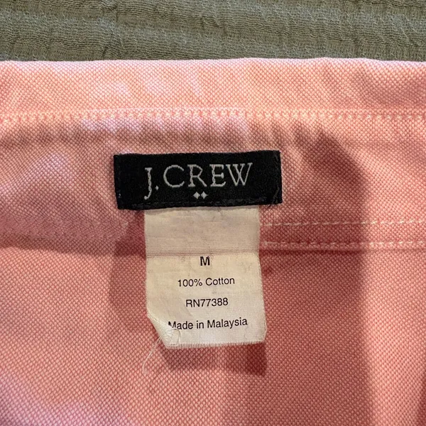 J. Crew Pink Button-Down Shirt - Image 8