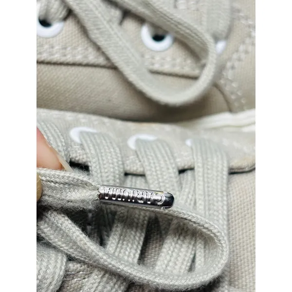 Cariuma x Pantone OCA Low Sneaker Womens 8.5 Men's 7 Plaza Taupe Canvas Shoes - Image 7
