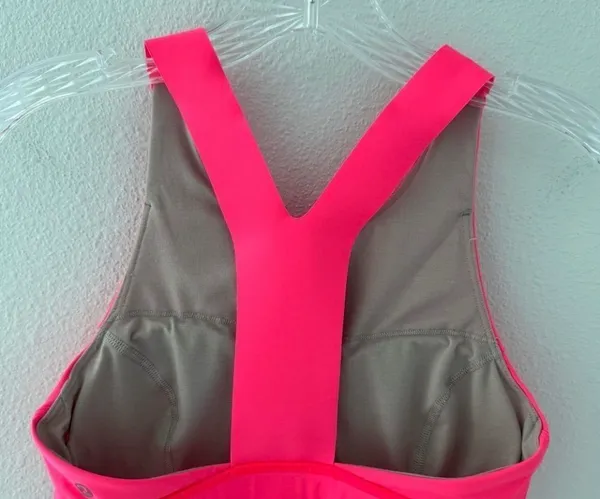 Lululemon Fast & Free Bra (Nulux) Razzle Size 6 Sports Bra - Image 7