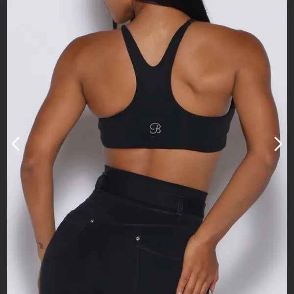 Bombshell High Neck Crop Bra - Image 4
