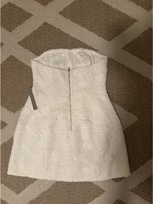 Bardot Strapless Dress - Image 4