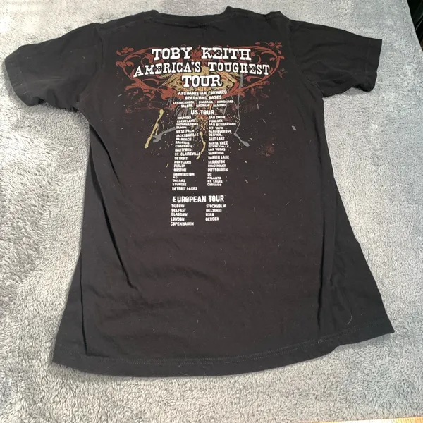 Tultex Toby Keith America’s toughest tour Tee - Image 7