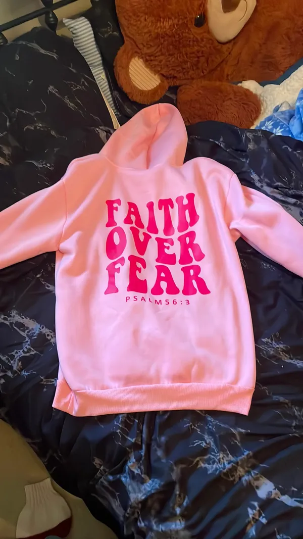 Pink SHEIN hoodie  - Image 2